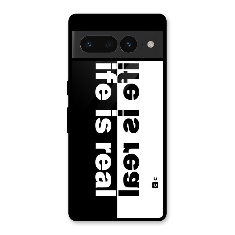 Life Reality Glass Back Case for Google Pixel 7 Pro