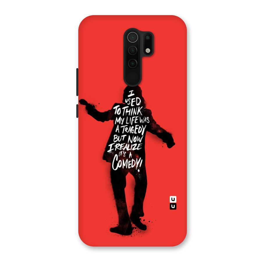 Life Tragedy Comedy Back Case for Poco M2