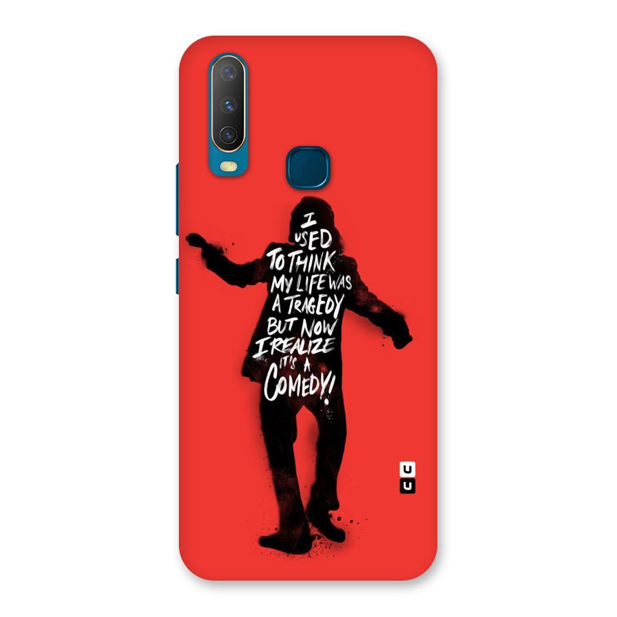 Life Tragedy Comedy Back Case for Vivo Y11
