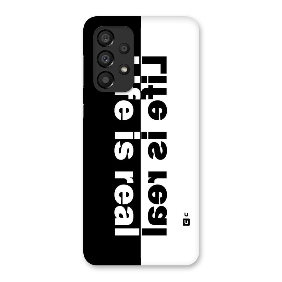 Life is Real Simple Back Case for Galaxy A33 5G