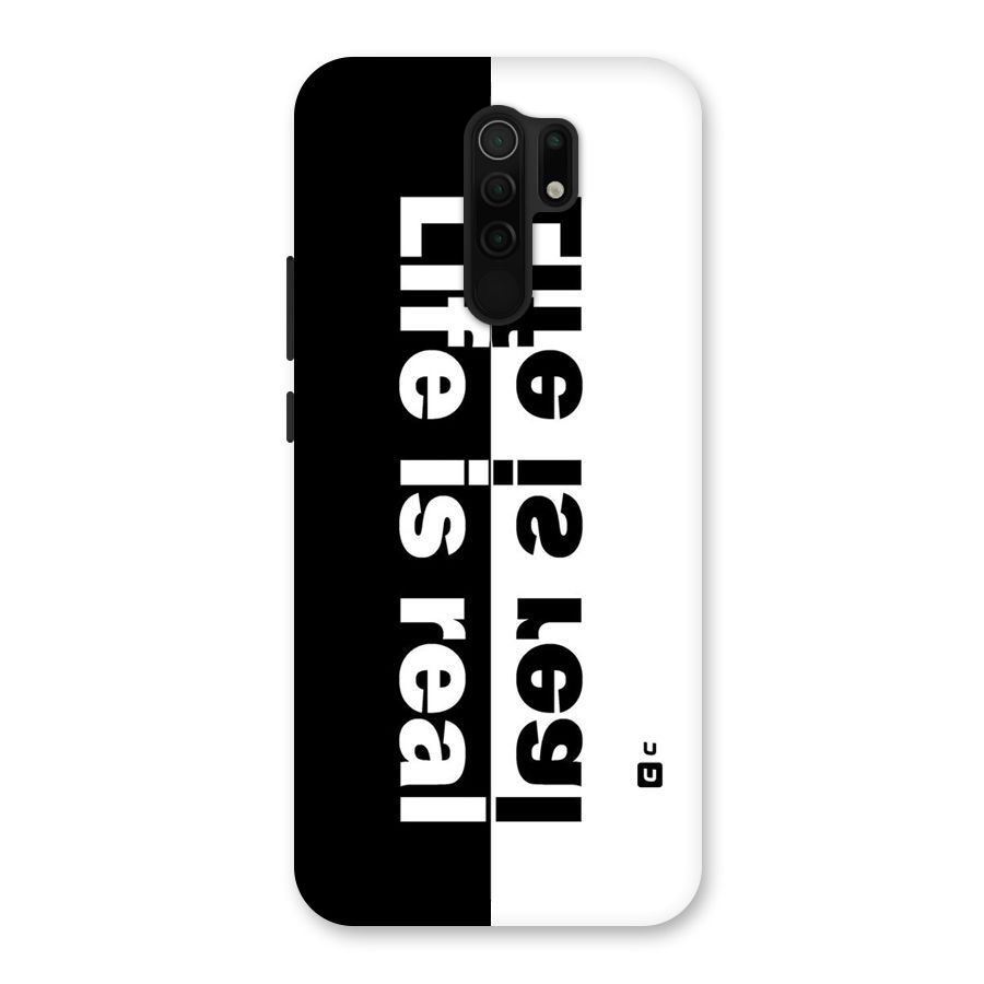 Life is Real Simple Back Case for Redmi 9 Prime