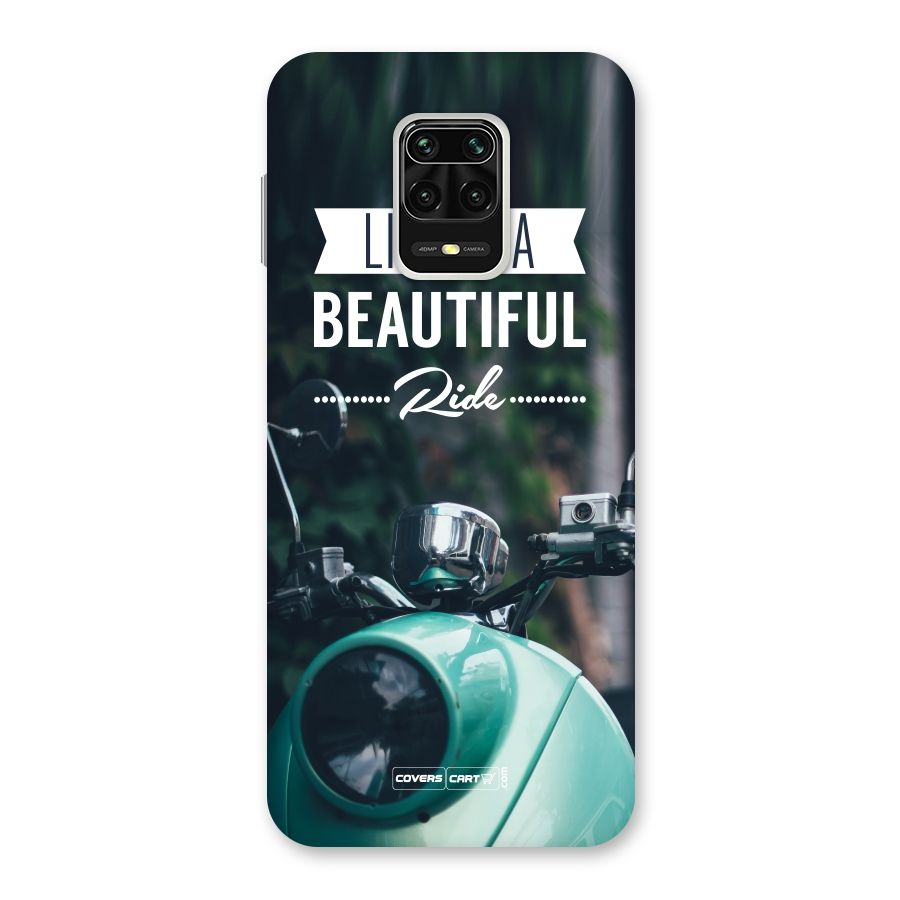 Life is a Beautiful Ride Back Case for Poco M2 Pro
