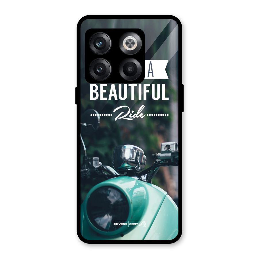 Life is a Beautiful Ride Glass Back Case for OnePlus 10T