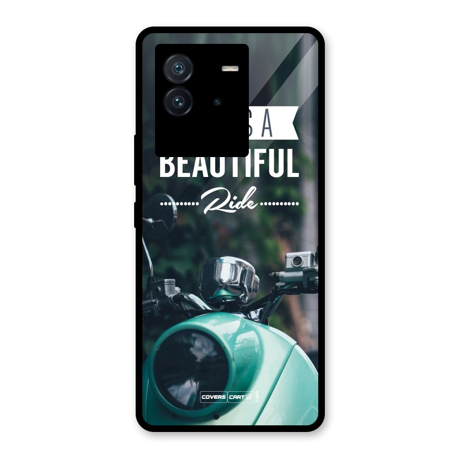 Life is a Beautiful Ride Glass Back Case for Vivo iQOO Neo 6 5G