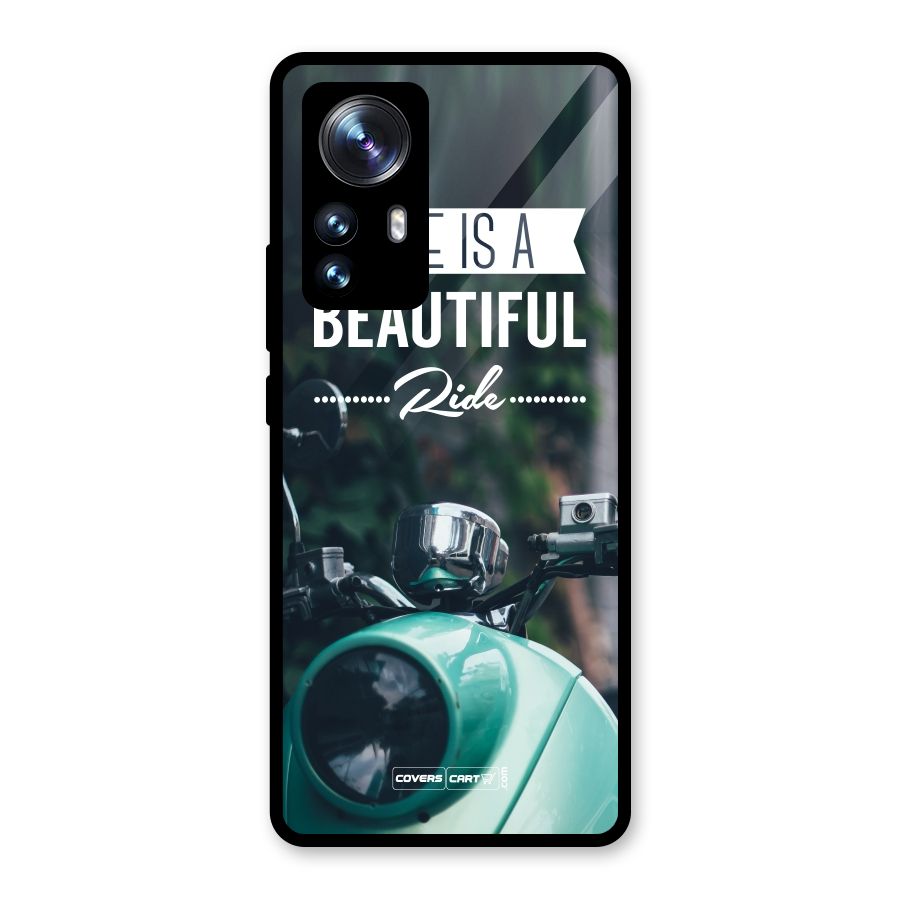 Life is a Beautiful Ride Glass Back Case for Xiaomi 12 Pro
