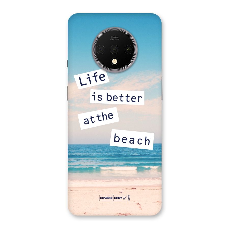 Life is better at the Beach Back Case for OnePlus 7T