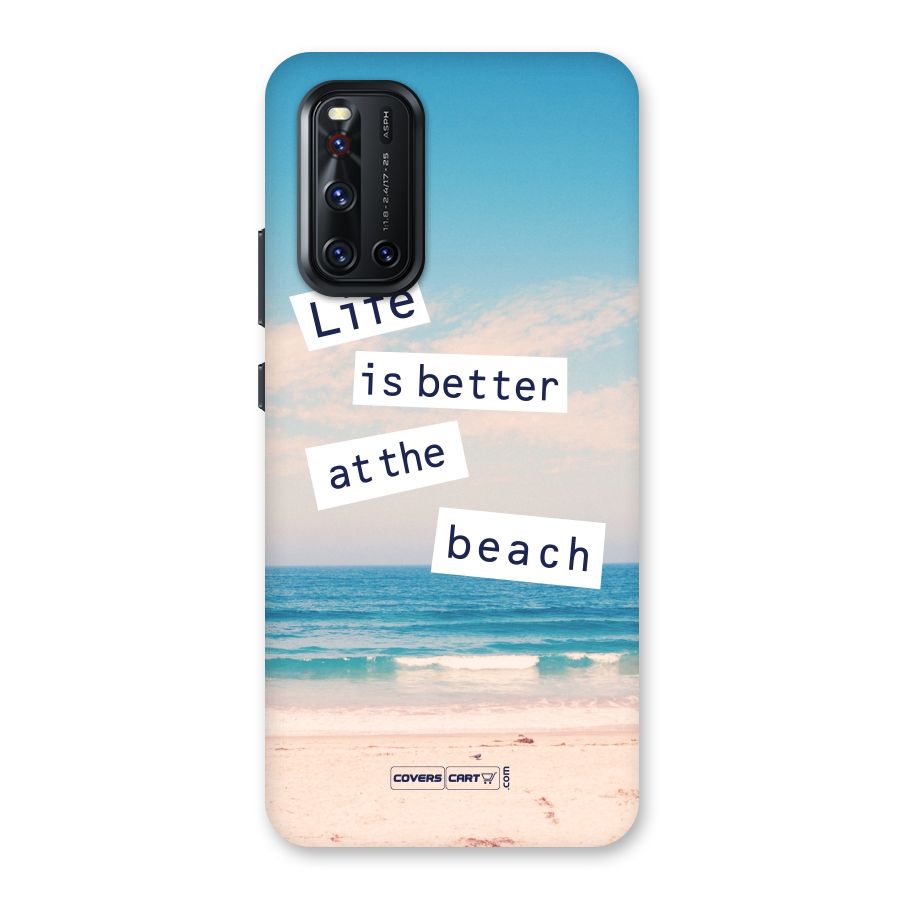 Life is better at the Beach Back Case for Vivo V19