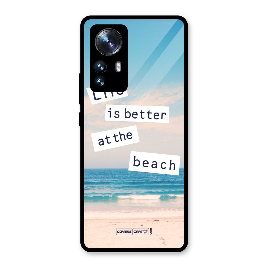 Life is better at the Beach Glass Back Case for Xiaomi 12 Pro