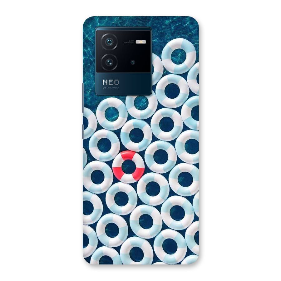Light Blue Allure Back Case for Vivo iQOO Neo 6 5G