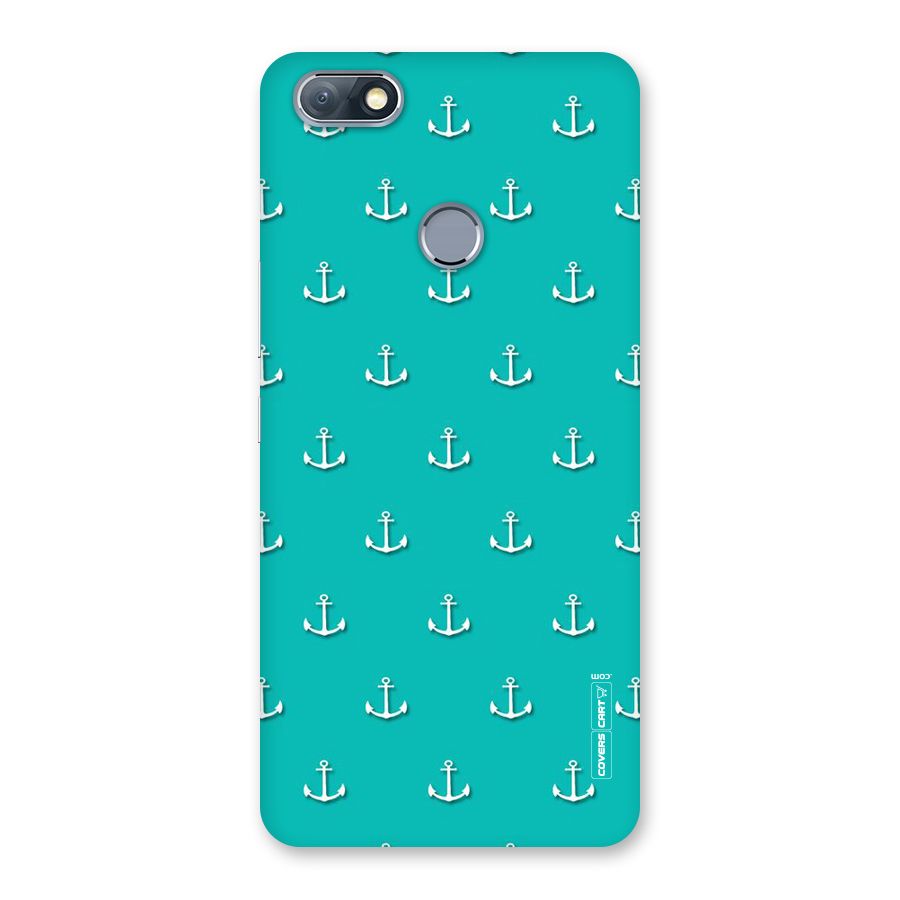 Light Blue Anchor Back Case for Infinix Note 5