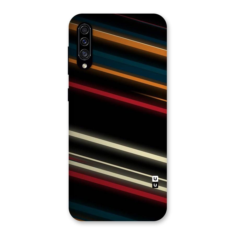 Light Diagonal Stripes Back Case for Galaxy A30s