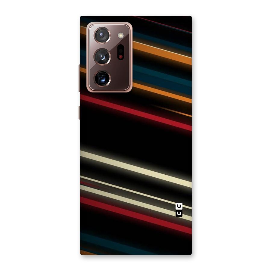 Light Diagonal Stripes Back Case for Galaxy Note 20 Ultra