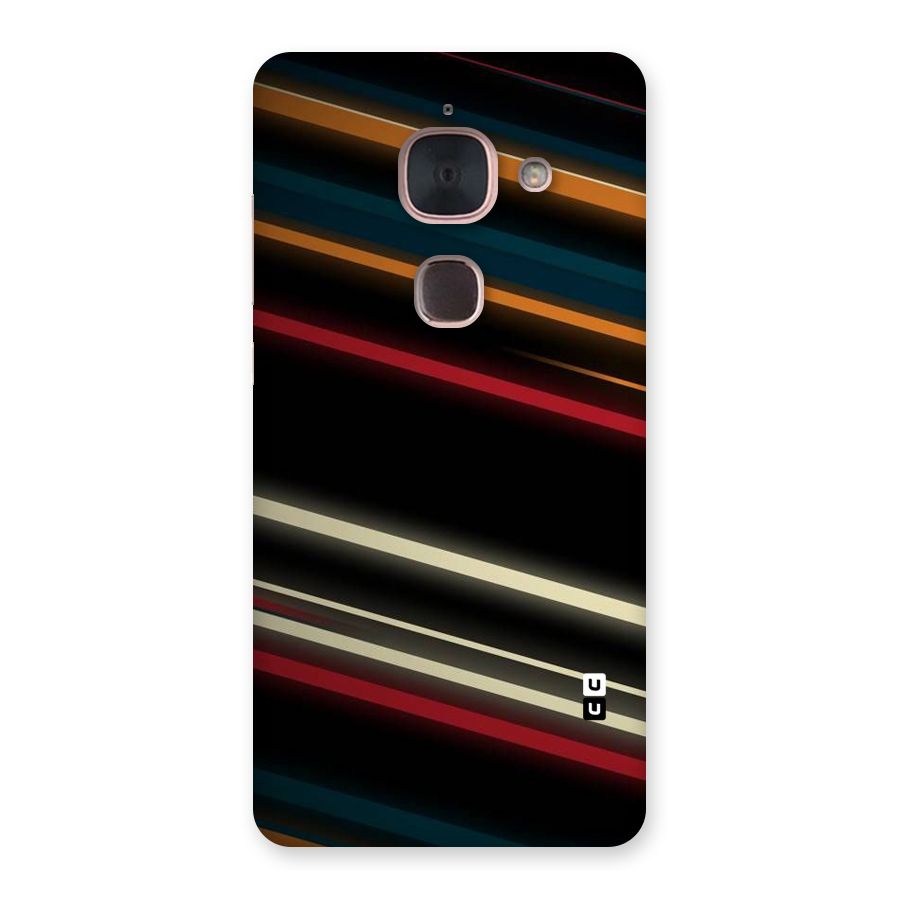 Light Diagonal Stripes Back Case for Le Max 2