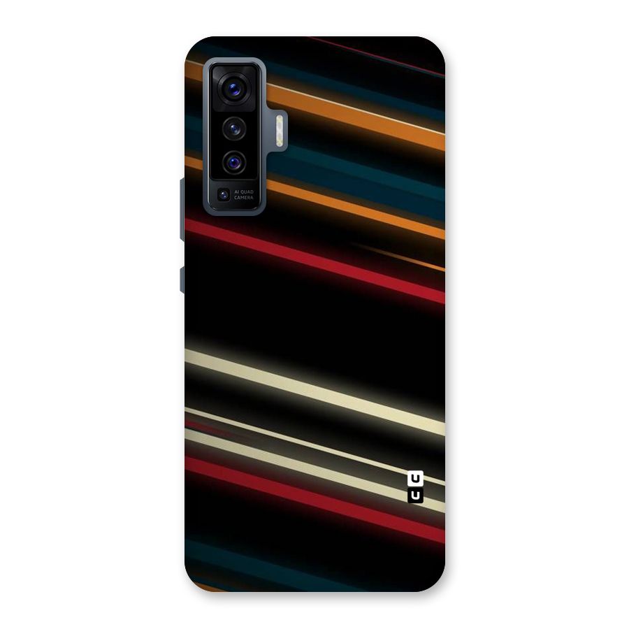 Light Diagonal Stripes Back Case for Vivo X50