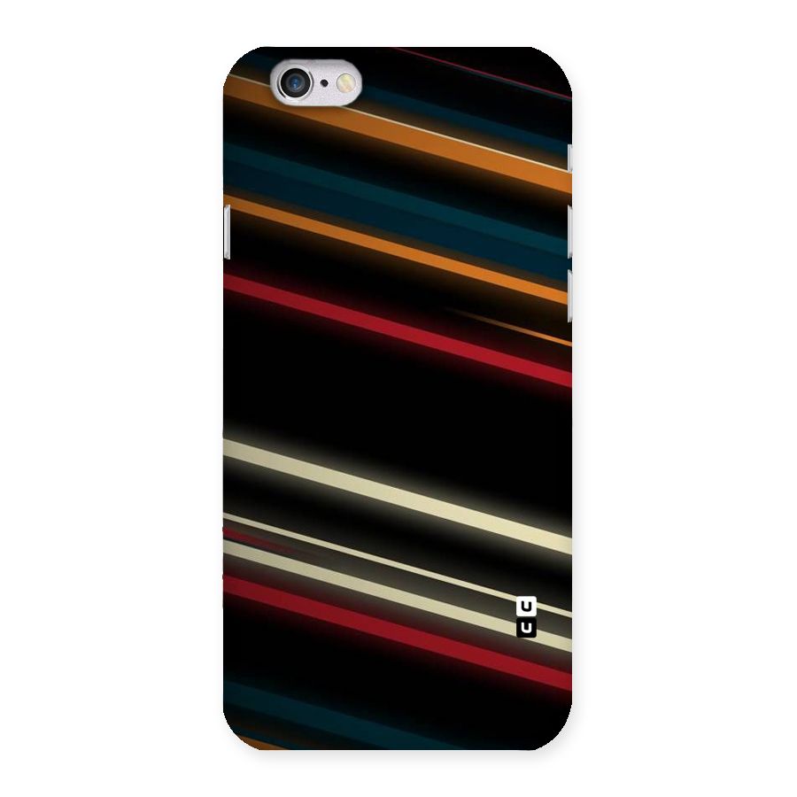 Light Diagonal Stripes Back Case for iPhone 6 6S