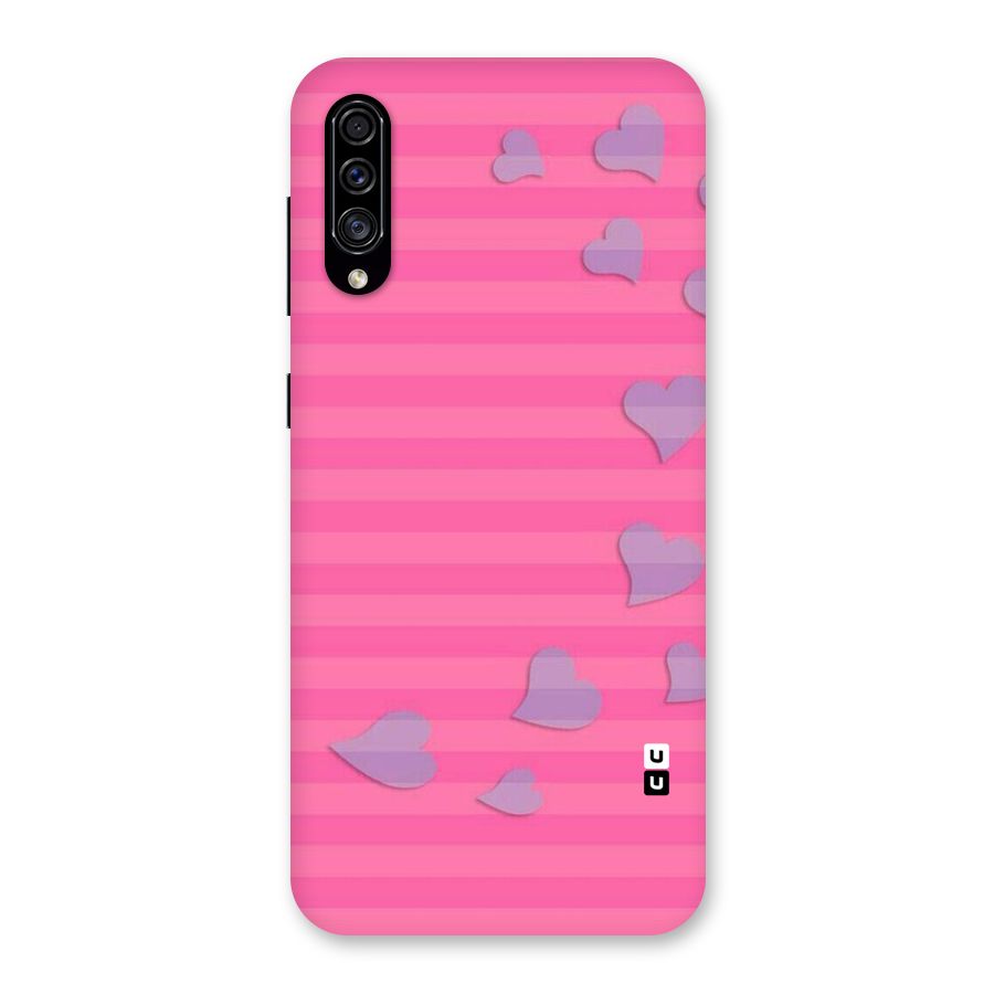 Light Heart Stripes Back Case for Galaxy A30s