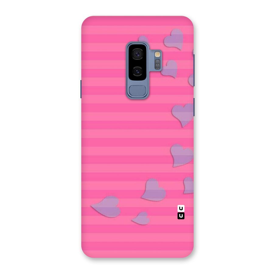 Light Heart Stripes Back Case for Galaxy S9 Plus