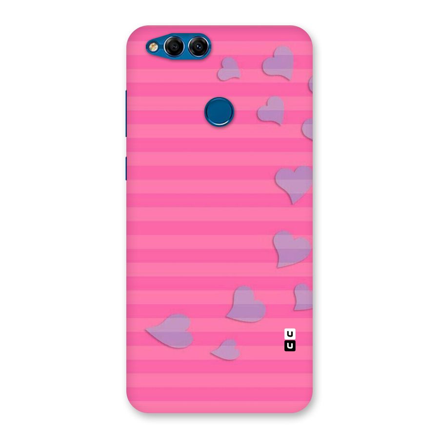 Light Heart Stripes Back Case for Honor 7X