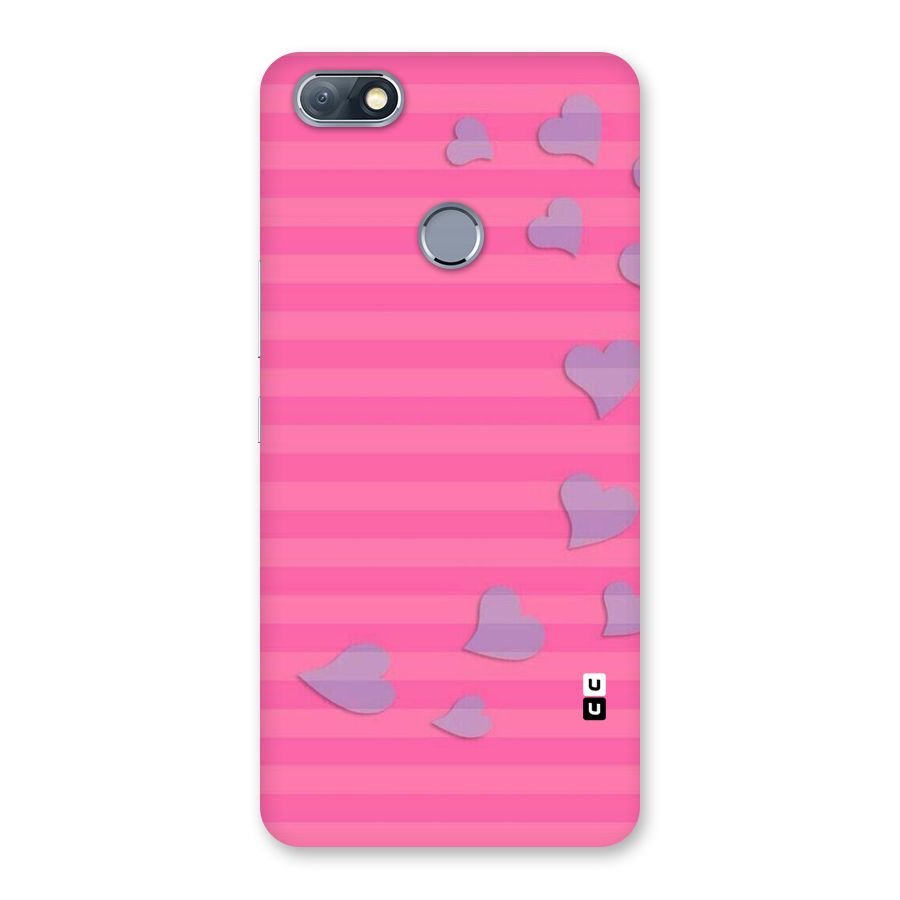 Light Heart Stripes Back Case for Infinix Note 5