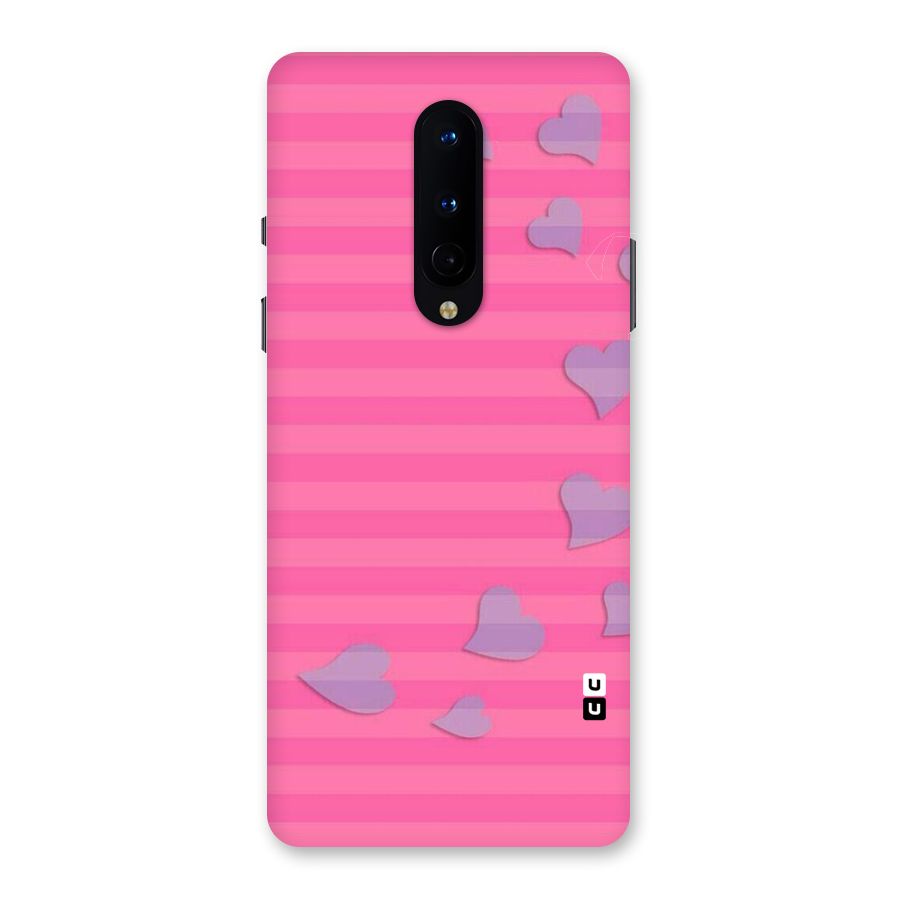 Light Heart Stripes Back Case for OnePlus 8