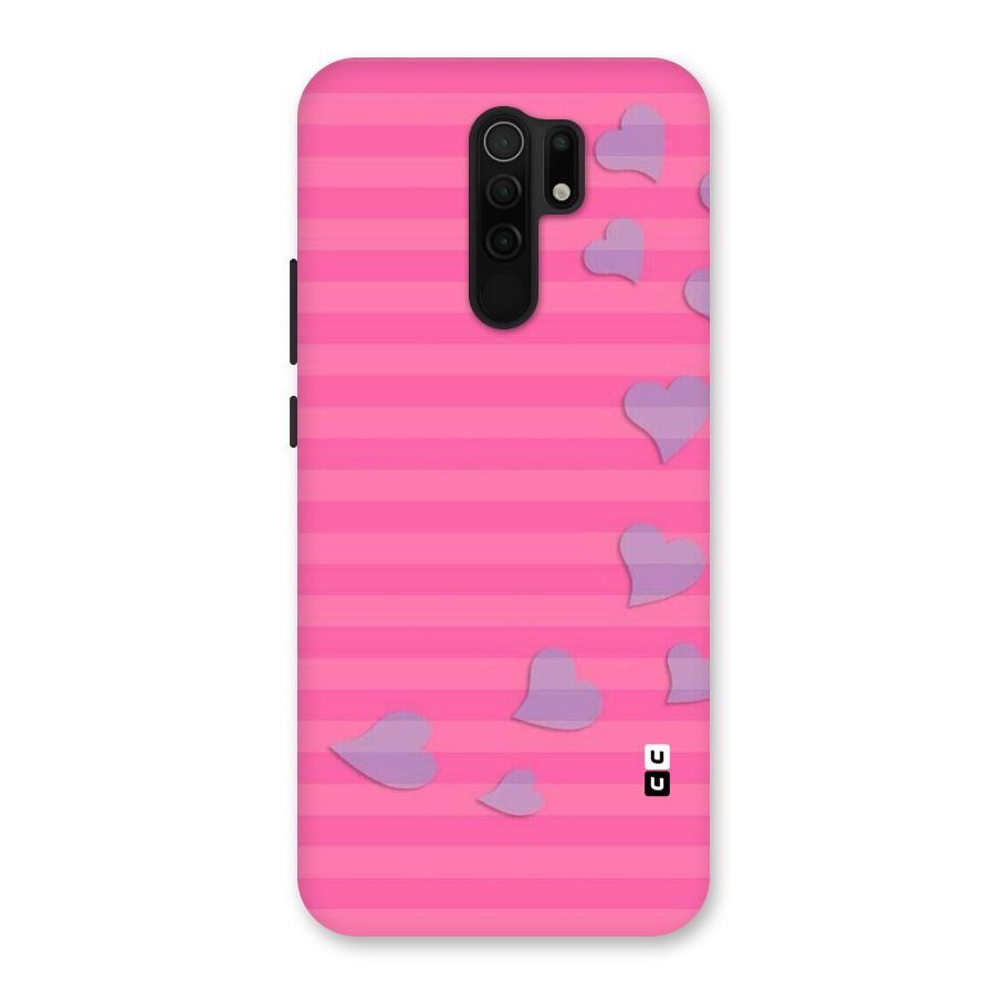 Light Heart Stripes Back Case for Poco M2