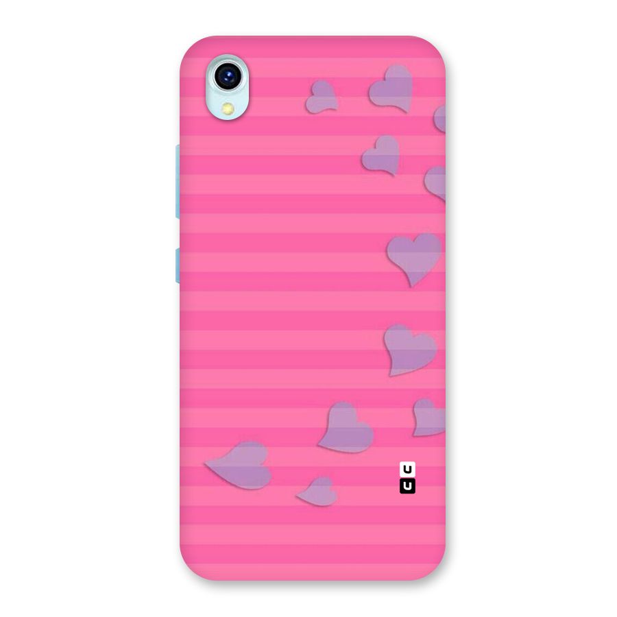 Light Heart Stripes Back Case for Vivo Y1s