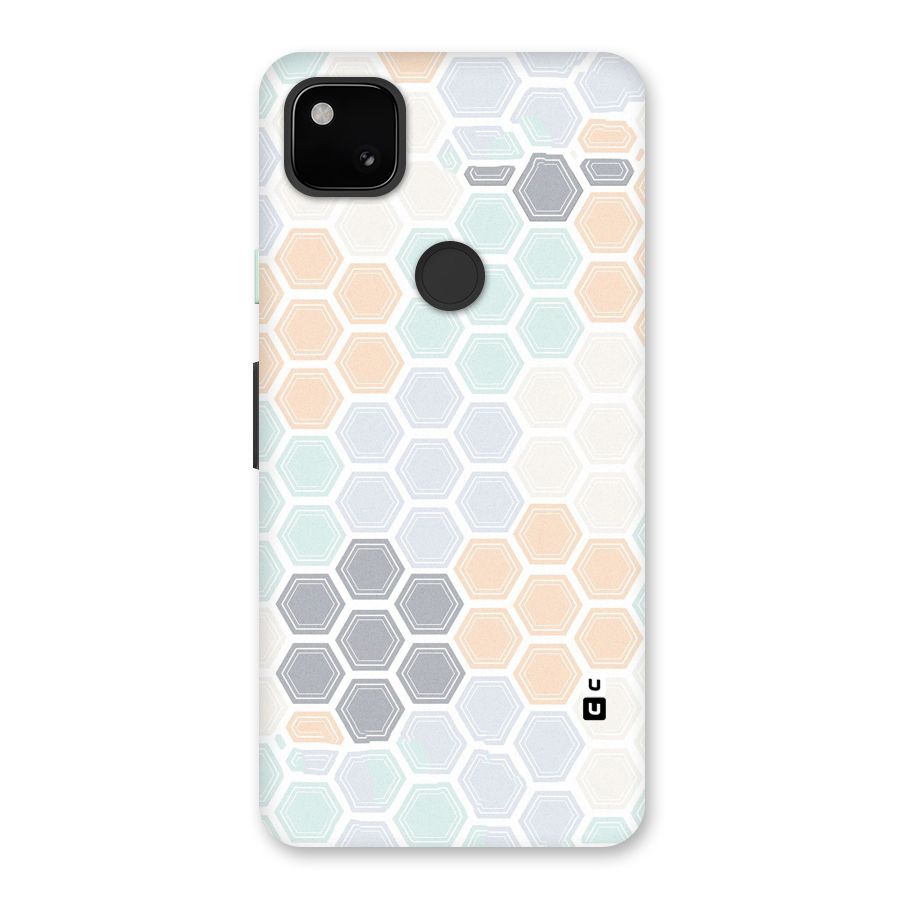 Light Hexagons Back Case for Google Pixel 4a