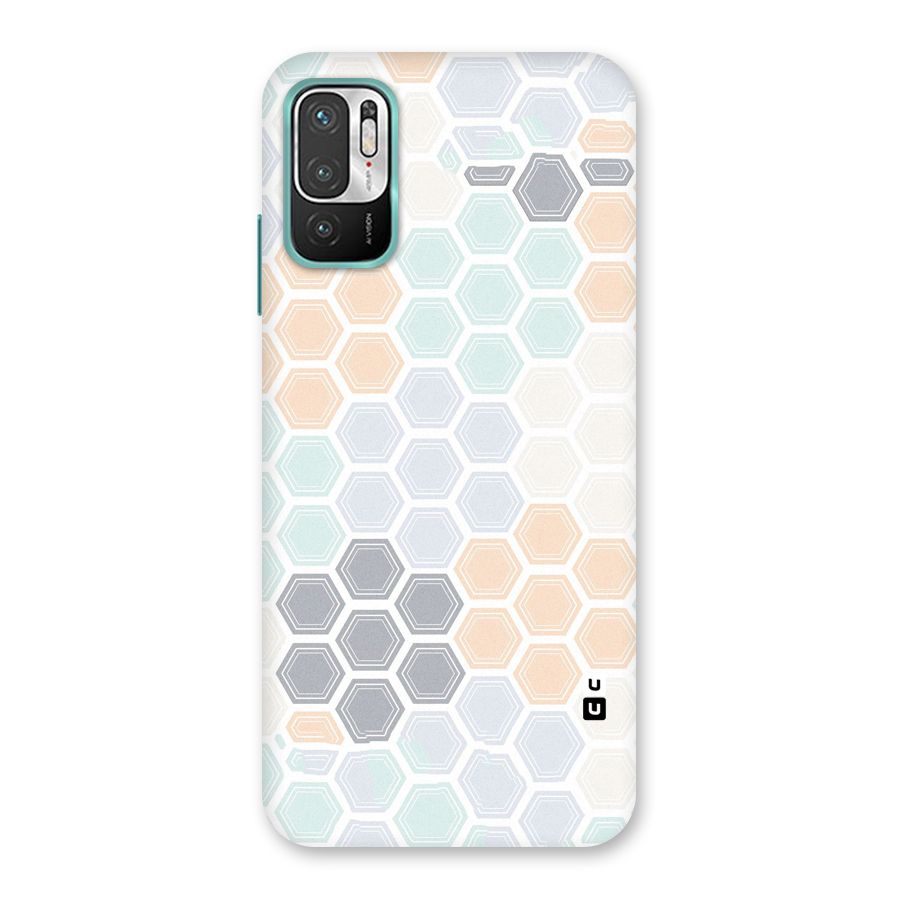 Light Hexagons Back Case for Redmi Note 10T 5G