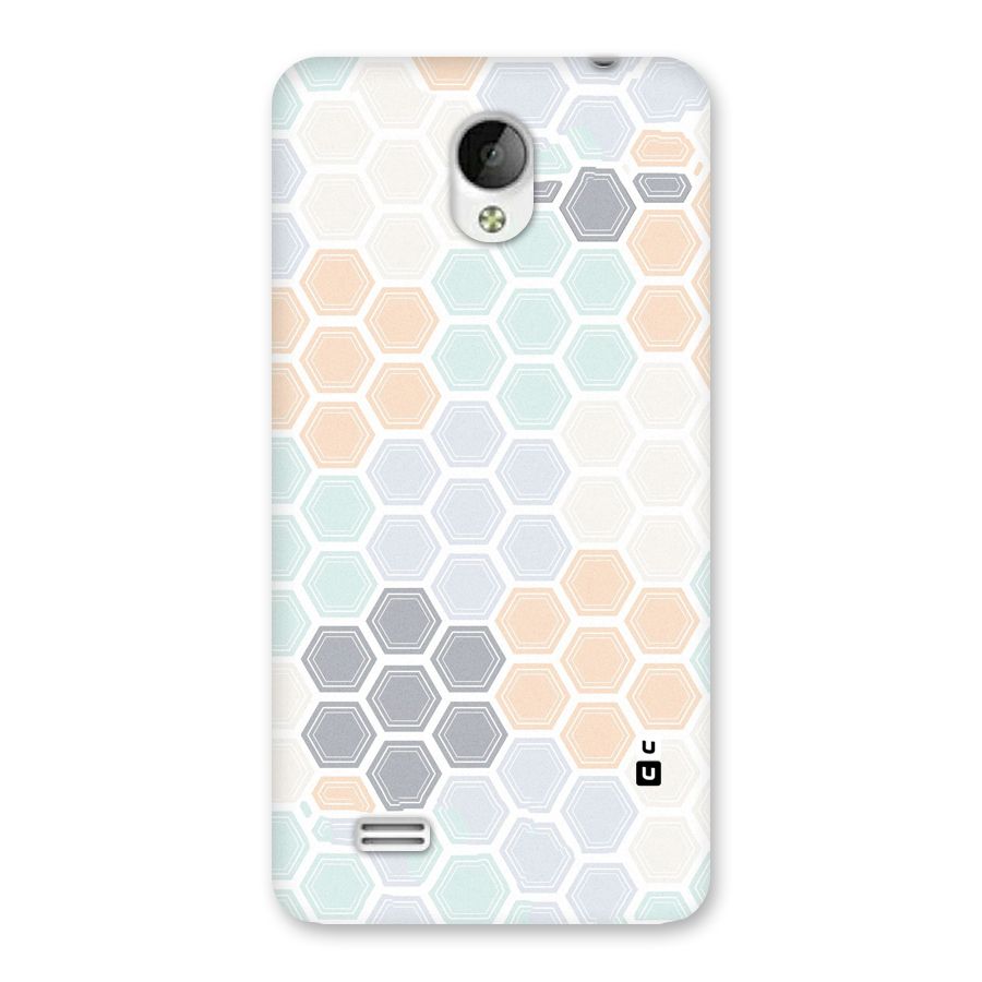 Light Hexagons Back Case for Vivo Y21