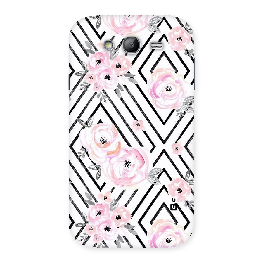 Light Pastel Flowers Design Back Case for Galaxy Grand