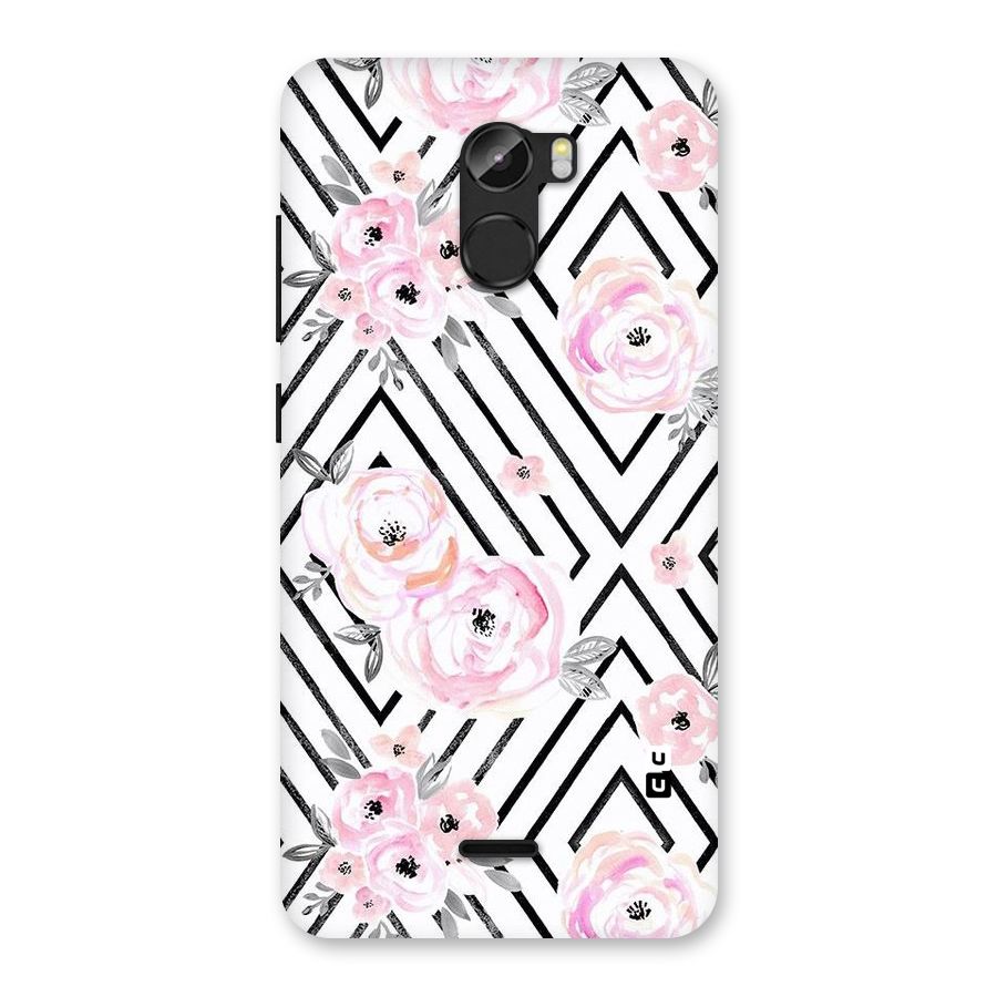 Light Pastel Flowers Design Back Case for Gionee X1