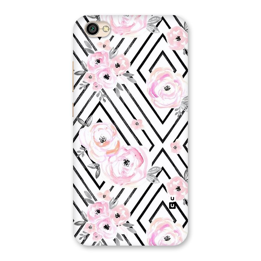 Light Pastel Flowers Design Back Case for Redmi Y1 Lite