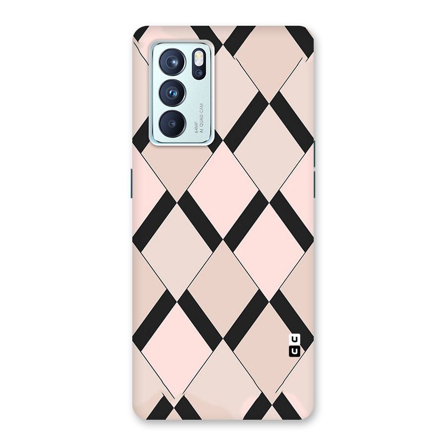 Light Pink Back Case for Oppo Reno6 Pro 5G
