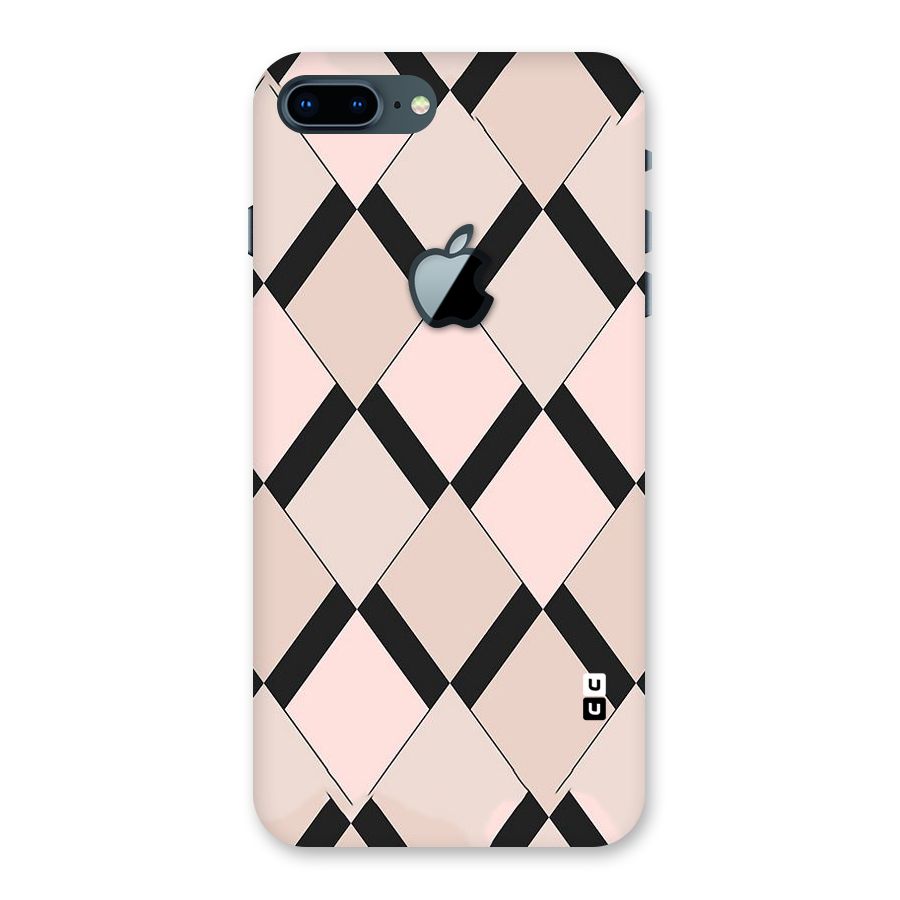 Light Pink Back Case for iPhone 7 Plus Apple Cut