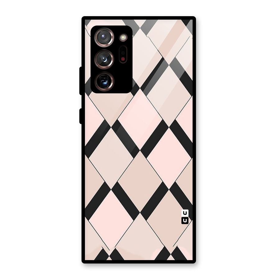 Light Pink Glass Back Case for Galaxy Note 20 Ultra 5G