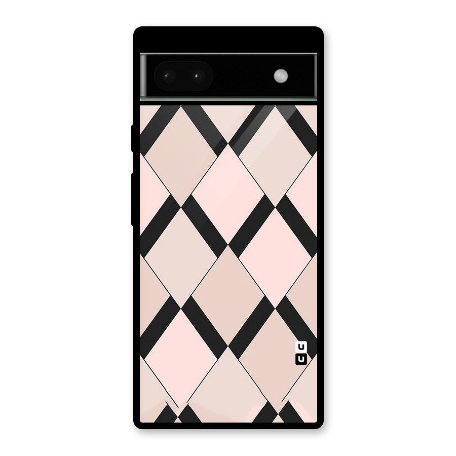 Light Pink Glass Back Case for Google Pixel 6a