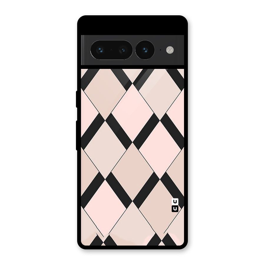 Light Pink Glass Back Case for Google Pixel 7 Pro