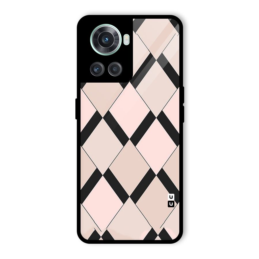 Light Pink Glass Back Case for OnePlus 10R
