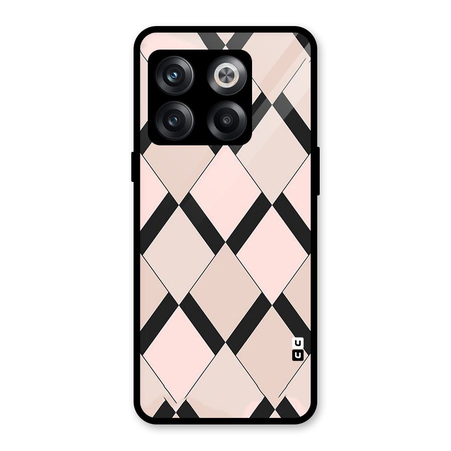 Light Pink Glass Back Case for OnePlus 10T