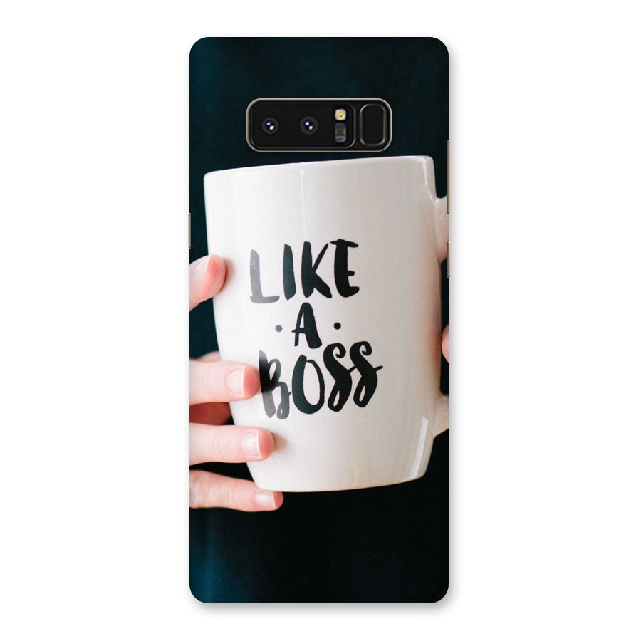 Like a Boss Back Case for Galaxy Note 8