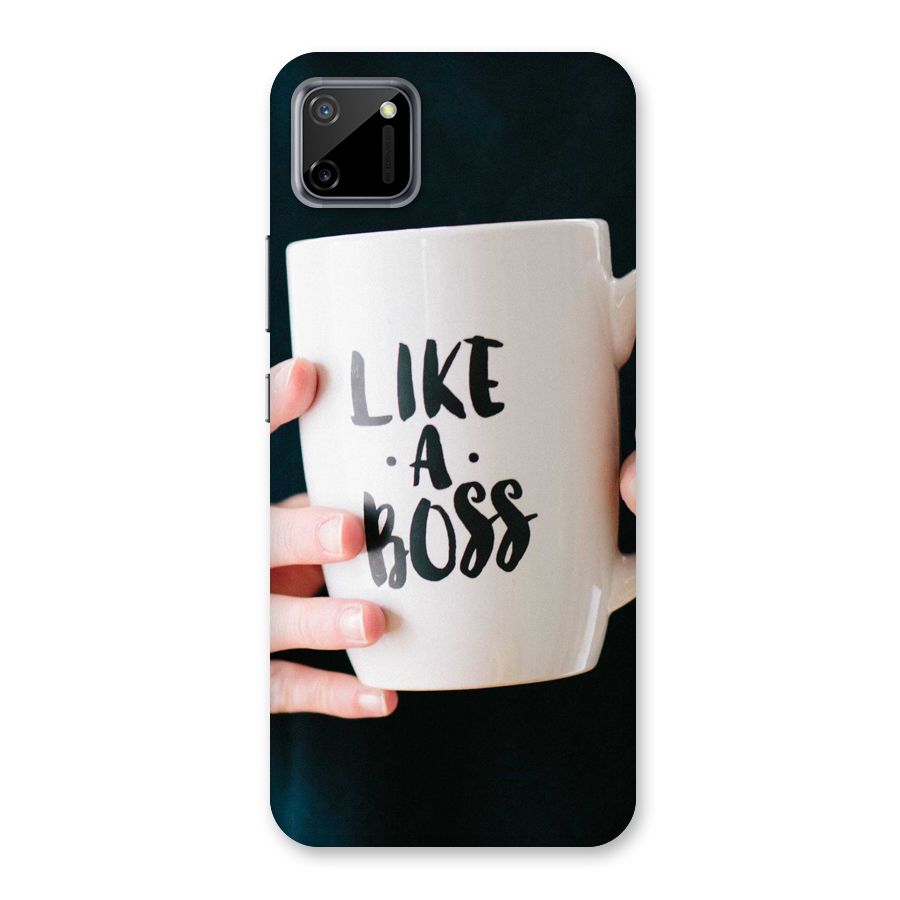 Like a Boss Back Case for Realme C11