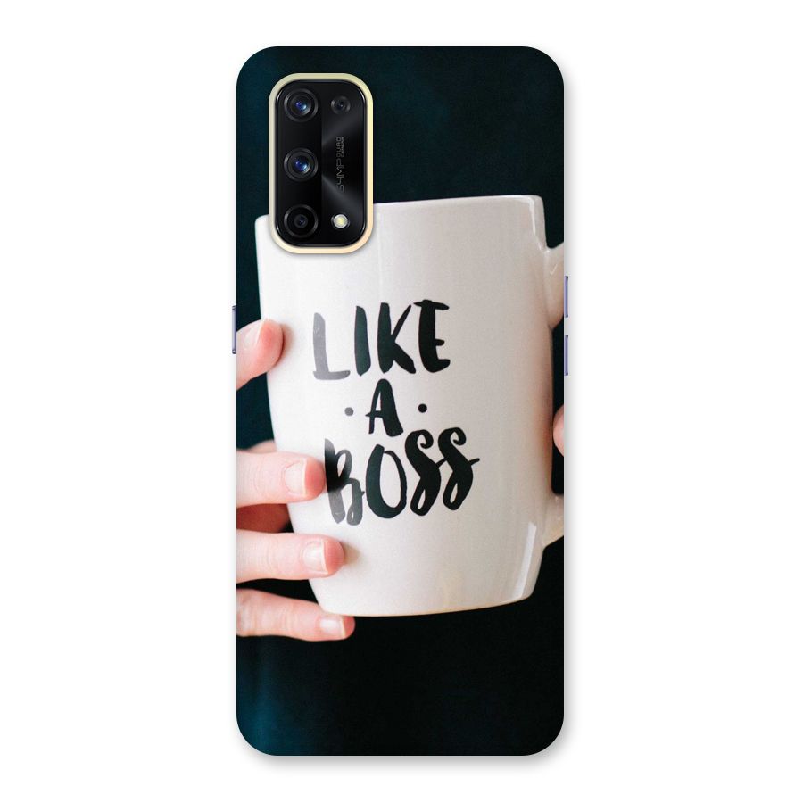 Like a Boss Glass Back Case for Realme X7 Pro