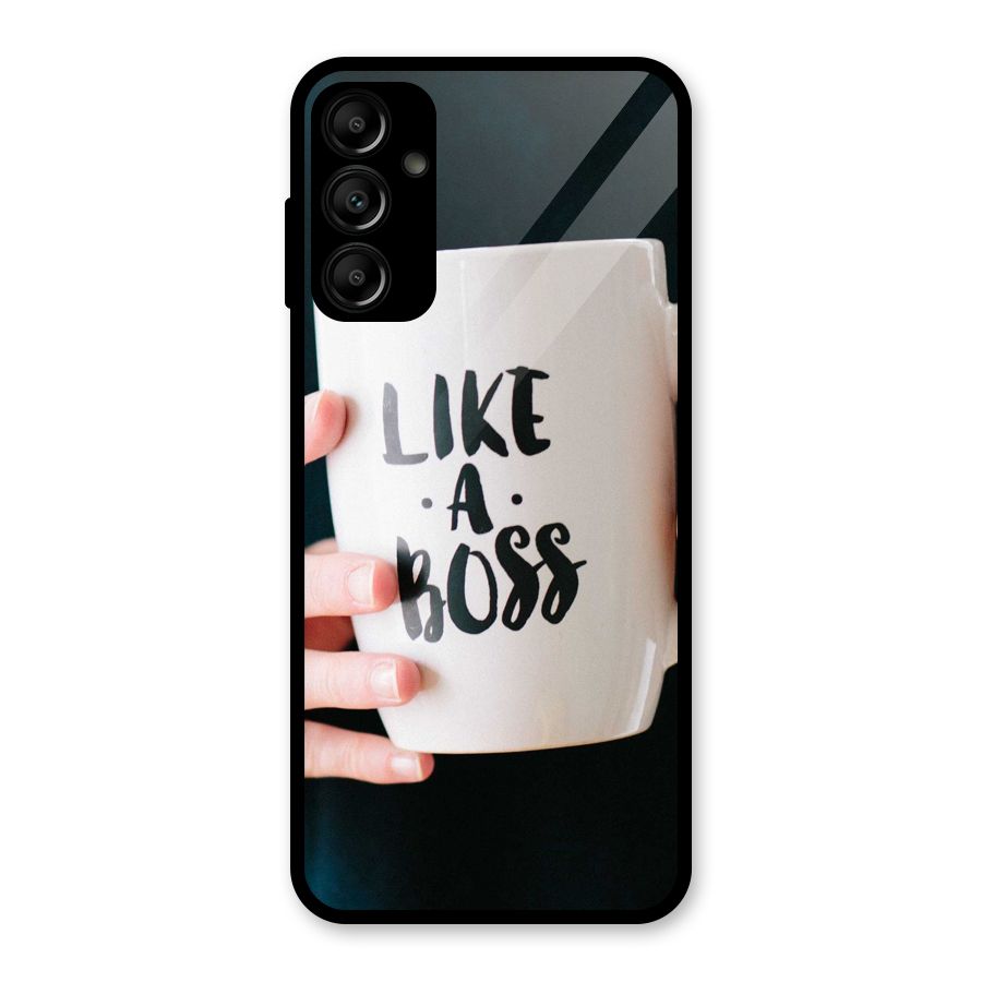 Like a Boss Glass Back Case for Galaxy A14 5G