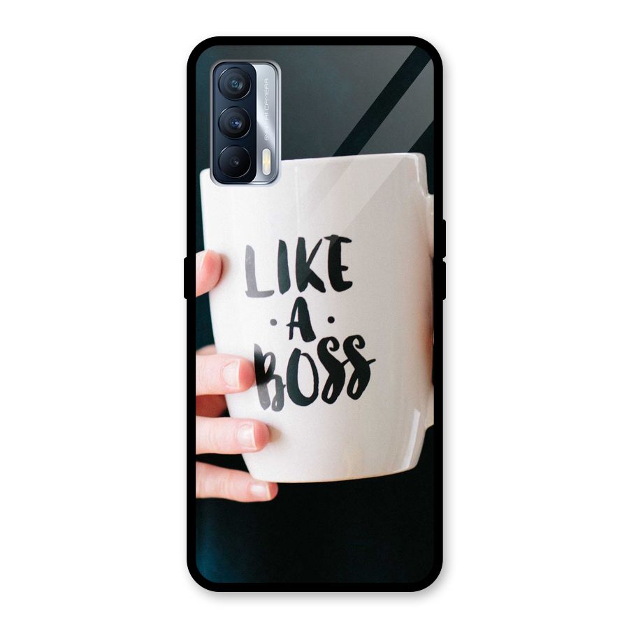 Like a Boss Glass Back Case for Realme X7