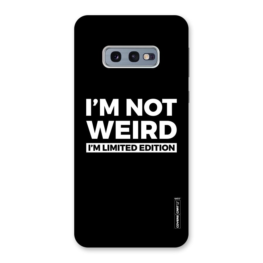 Limited Edition Back Case for Galaxy S10e