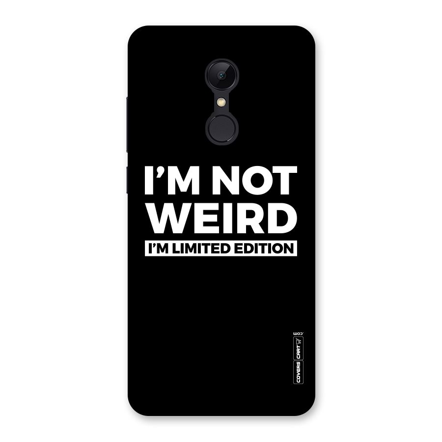 Limited Edition Back Case for Redmi 5