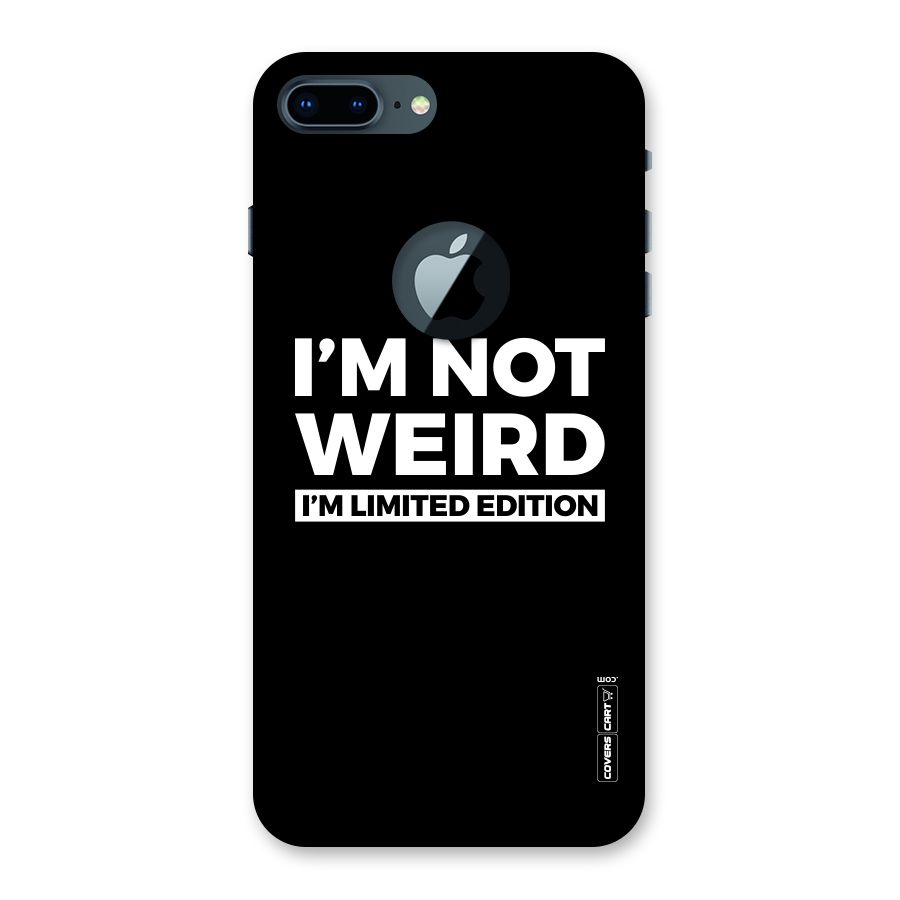 Limited Edition Back Case for iPhone 7 Plus Logo Cut