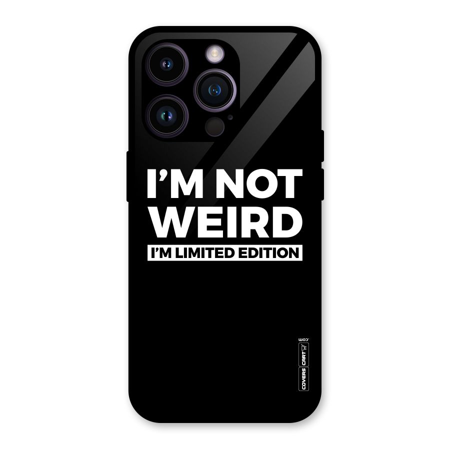 Limited Edition Glass Back Case for iPhone 14 Pro