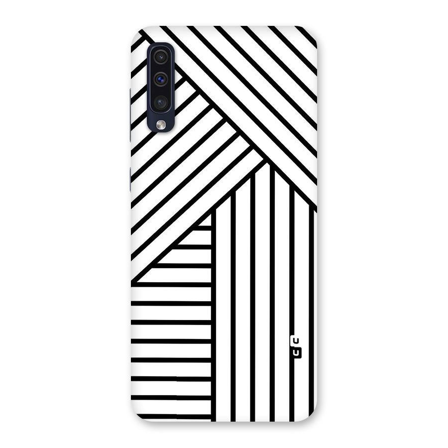 Lines Pattern Stripes Back Case for Galaxy A50s