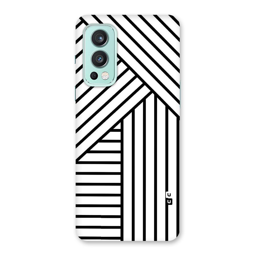 Lines Pattern Stripes Back Case for OnePlus Nord 2 5G